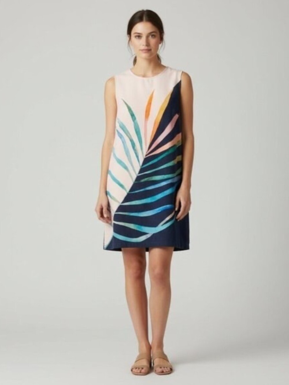 NWT Anthropologie Conditions Apply Palm Frond Dress Size Small